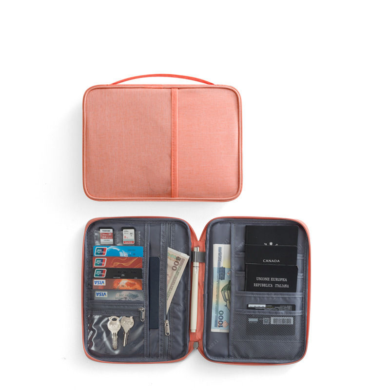 最高品質の大型パスポート ホルダー カバー ケース RFID ブロッキング カード財布旅行チケットお金ビザ ドキュメント オーガナイザー