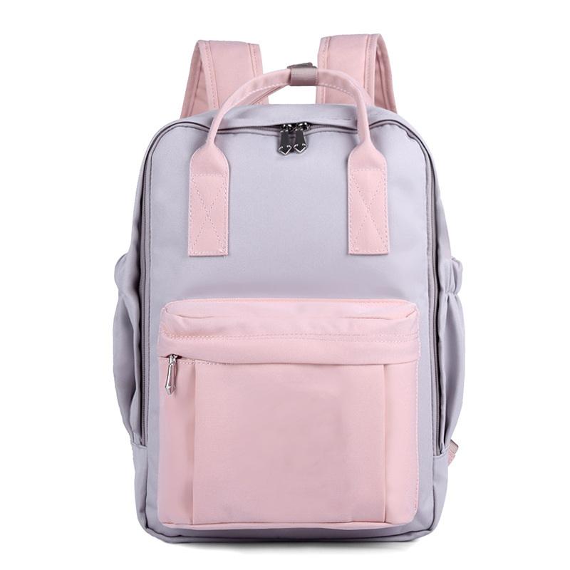 屋外旅行コントラスト色のスクール バックパックは 14 インチのためのラップトップのバックパックを袋に入れます